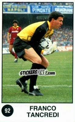 Sticker Franco Tancredi - Supersport Calciatori 1988-1989
 n. 92 - Panini
