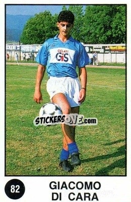 Sticker Giacomo Di Cara - Supersport Calciatori 1988-1989
 n. 82 - Panini