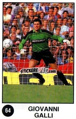 Sticker Giovanni Galli - Supersport Calciatori 1988-1989
 n. 64 - Panini