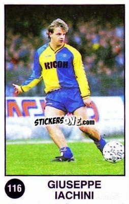 Sticker Giuseppe Iachini - Supersport Calciatori 1988-1989
 n. 116 - Panini