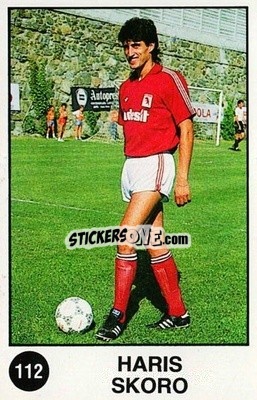 Figurina Haris Skoro - Supersport Calciatori 1988-1989
 n. 112 - Panini