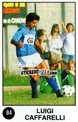 Sticker Luigi Caffarelli - Supersport Calciatori 1988-1989
 n. 84 - Panini