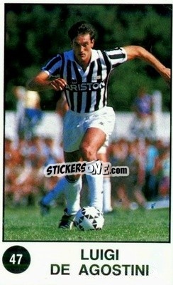 Cromo Luigi De Agostini - Supersport Calciatori 1988-1989
 - Panini