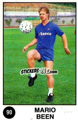 Sticker Mario Been - Supersport Calciatori 1988-1989
 n. 90 - Panini
