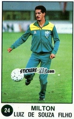 Sticker Milton - Supersport Calciatori 1988-1989
 n. 24 - Panini