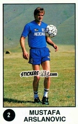 Sticker Mustafa Arslanovic - Supersport Calciatori 1988-1989
 n. 2 - Panini