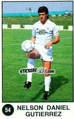 Sticker Nelson Gutierrez - Supersport Calciatori 1988-1989
 - Panini