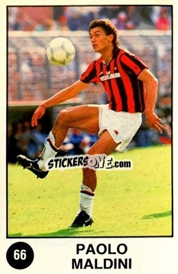 Sticker Paolo Maldini - Supersport Calciatori 1988-1989
 - Panini