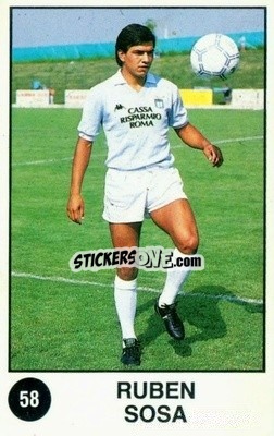 Sticker Ruben Sosa - Supersport Calciatori 1988-1989
 n. 58 - Panini