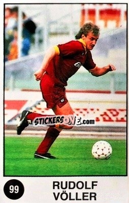 Sticker Rudolf Voller - Supersport Calciatori 1988-1989
 n. 99 - Panini
