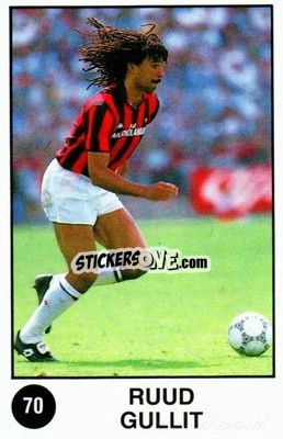 Sticker Ruud Gullit - Supersport Calciatori 1988-1989
 - Panini