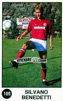 Sticker Silvano Benedetti - Supersport Calciatori 1988-1989
 n. 109 - Panini