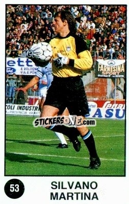 Sticker Silvano Martina - Supersport Calciatori 1988-1989
 n. 53 - Panini