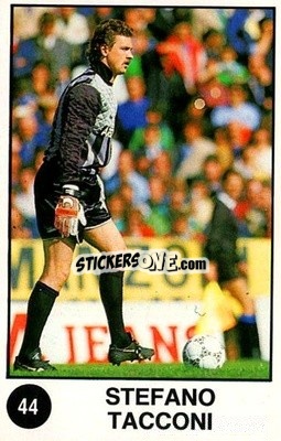 Sticker Stefano Tacconi - Supersport Calciatori 1988-1989
 n. 44 - Panini