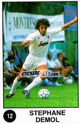 Sticker Stephane Demol - Supersport Calciatori 1988-1989
 n. 12 - Panini