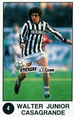 Sticker Walter Casagrande - Supersport Calciatori 1988-1989
 n. 4 - Panini