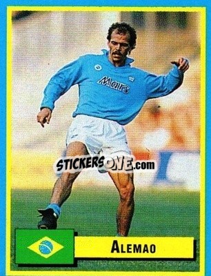 Sticker Alemao - Top Micro Card Calcio 1989-1990
 n. 150 - Vallardi