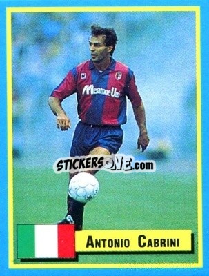 Cromo Antonio Cabrini - Top Micro Card Calcio 1989-1990
 - Vallardi