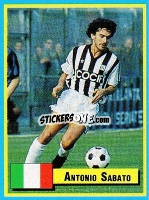 Figurina Antonio Sabato - Top Micro Card Calcio 1989-1990
 - Vallardi