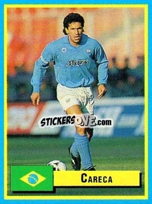 Sticker Careca - Top Micro Card Calcio 1989-1990
 n. 148 - Vallardi