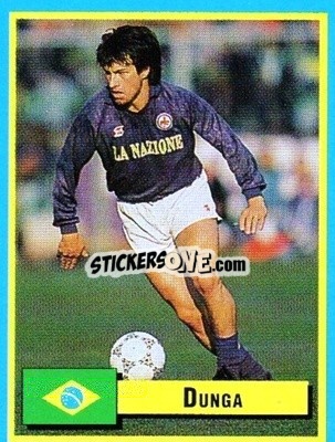 Figurina Dunga - Top Micro Card Calcio 1989-1990
 - Vallardi