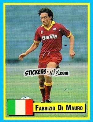 Sticker Fabrizio Di Mauro - Top Micro Card Calcio 1989-1990
 - Vallardi