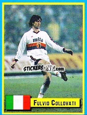 Sticker Fulvio Collovati - Top Micro Card Calcio 1989-1990
 n. 101 - Vallardi
