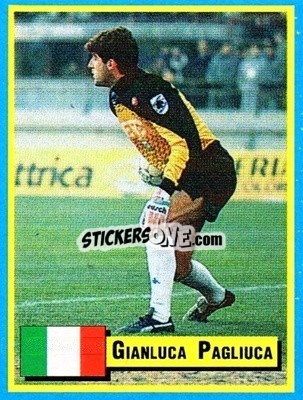 Sticker Gianluca Pagliuca - Top Micro Card Calcio 1989-1990
 n. 164 - Vallardi