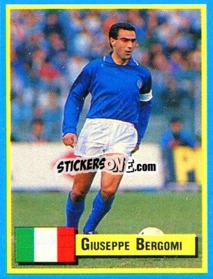 Sticker Giuseppe Bergomi - Top Micro Card Calcio 1989-1990
 n. 26 - Vallardi