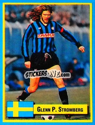 Sticker Glenn Stromberg - Top Micro Card Calcio 1989-1990
 - Vallardi