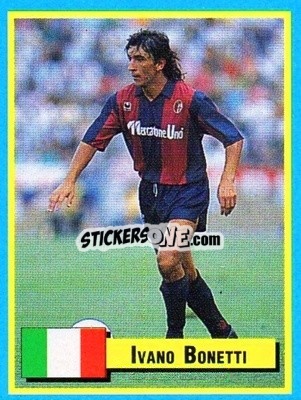 Sticker Ivano Bonetti - Top Micro Card Calcio 1989-1990
 - Vallardi