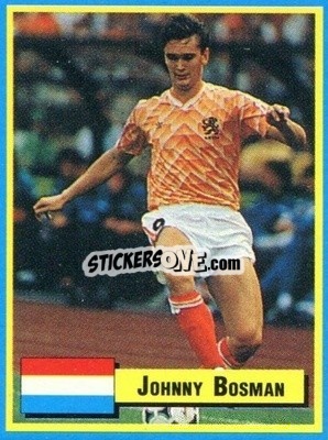 Sticker Johnny Bosman - Top Micro Card Calcio 1989-1990
 - Vallardi