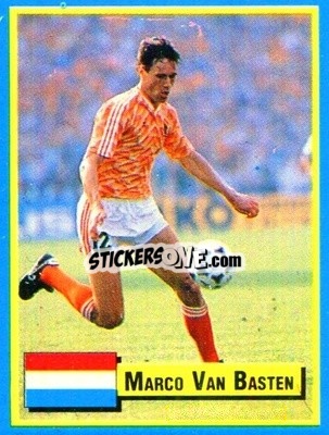 Figurina Marco van Basten - Top Micro Card Calcio 1989-1990
 - Vallardi