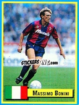 Sticker Massimo Bonini - Top Micro Card Calcio 1989-1990
 - Vallardi