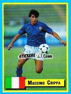 Sticker Massimo Crippa - Top Micro Card Calcio 1989-1990
 n. 14 - Vallardi