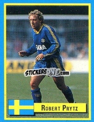 Figurina Robert Prytz - Top Micro Card Calcio 1989-1990
 - Vallardi