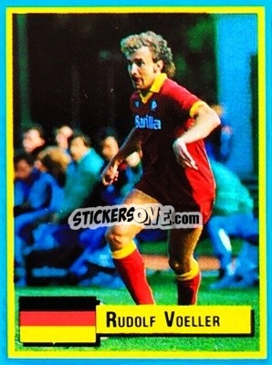 Figurina Rudolf Voeller - Top Micro Card Calcio 1989-1990
 - Vallardi