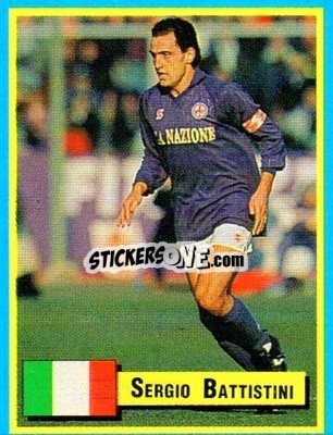 Cromo Sergio Battistini - Top Micro Card Calcio 1989-1990
 - Vallardi