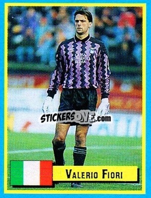 Sticker Valerio Fiori - Top Micro Card Calcio 1989-1990
 n. 126 - Vallardi
