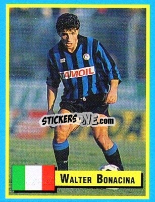 Figurina Walter Bonacina - Top Micro Card Calcio 1989-1990
 - Vallardi