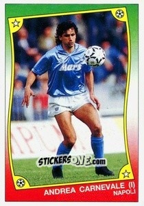 Sticker Andrea Carnevale - Ale O-Oh! Stickers 1989-1990
 n. 59 - Panini