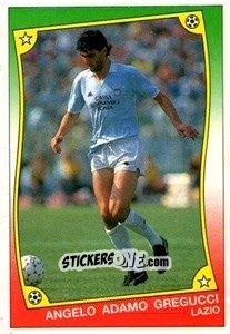 Sticker Angelo Adamo Gregucci - Ale O-Oh! Stickers 1989-1990
 n. 44 - Panini