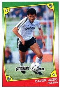 Sticker Davor Jozic - Ale O-Oh! Stickers 1989-1990
 n. 21 - Panini
