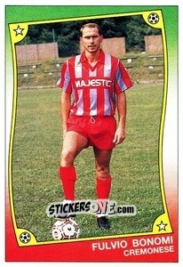 Sticker Fulvio Bonomi - Ale O-Oh! Stickers 1989-1990
 n. 22 - Panini