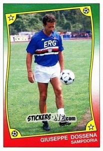 Sticker Giuseppe Dossena - Ale O-Oh! Stickers 1989-1990
 n. 66 - Panini