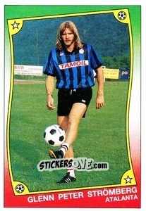 Sticker Glenn Peter Stromberg - Ale O-Oh! Stickers 1989-1990
 n. 9 - Panini