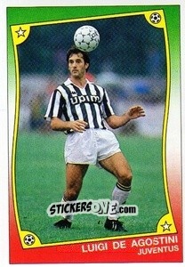 Sticker Luigi De Agostini - Ale O-Oh! Stickers 1989-1990
 n. 36 - Panini