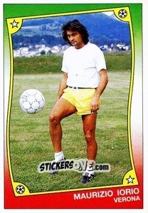 Sticker Maurizio Iorio - Ale O-Oh! Stickers 1989-1990
 n. 79a - Panini