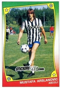 Sticker Mustafa Arslanovic - Ale O-Oh! Stickers 1989-1990
 n. 1 - Panini