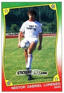 Sticker Nestor Gabriel Lorenzo - Ale O-Oh! Stickers 1989-1990
 n. 11 - Panini